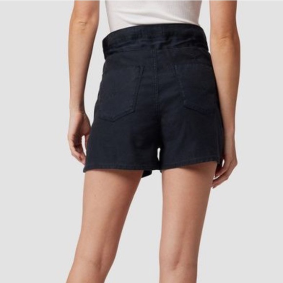 HUDSON Women's Black Paper Bag Shorts - Size 27 NWOT - Picture 4 of 14